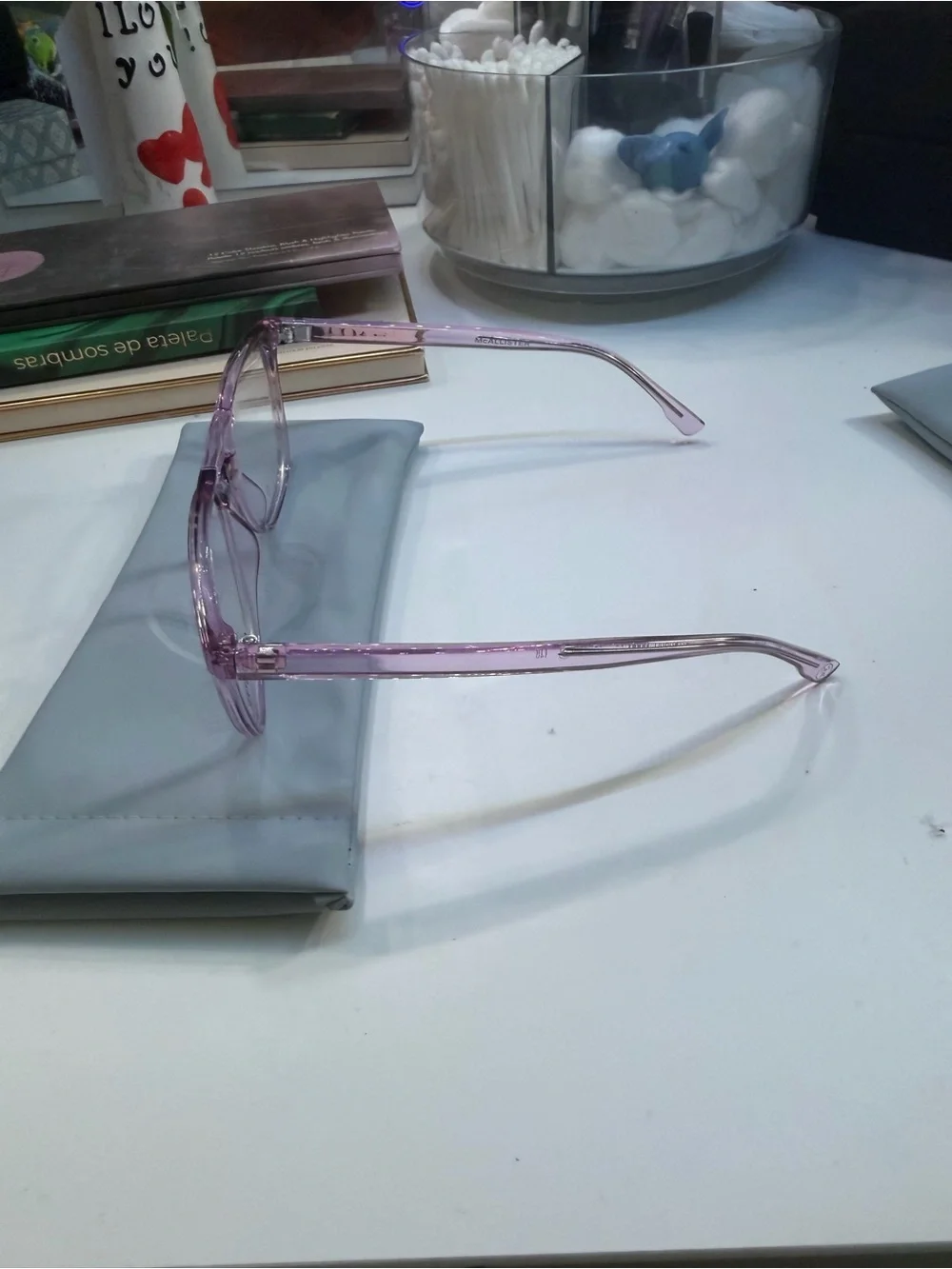 McAllister Women's Translucent Purple Fashion Glasses